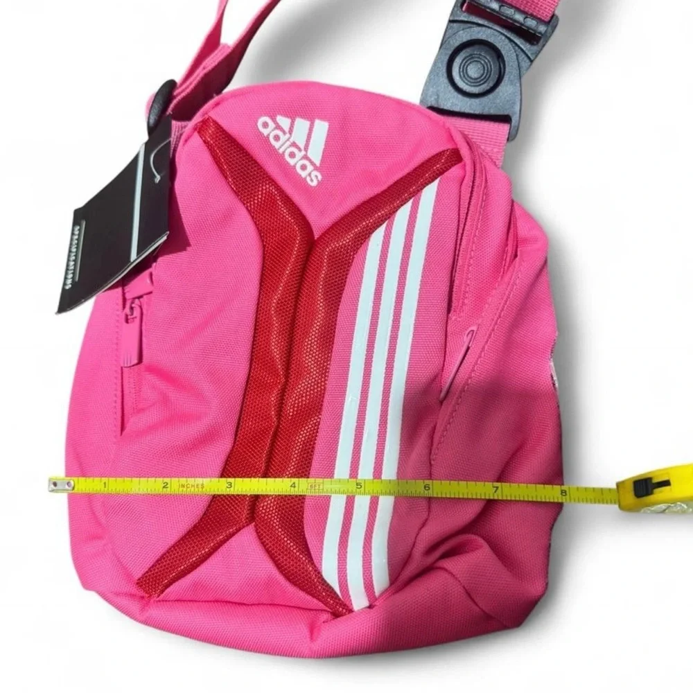 Adidas Pink and Red Crossbody Bag - Picture 4 of 6